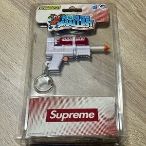 Supreme Super Soaker 50 Water Blaster Keychain White